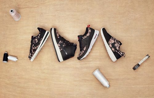 Imagen de la campaña colaborativa Liberty London x Nike