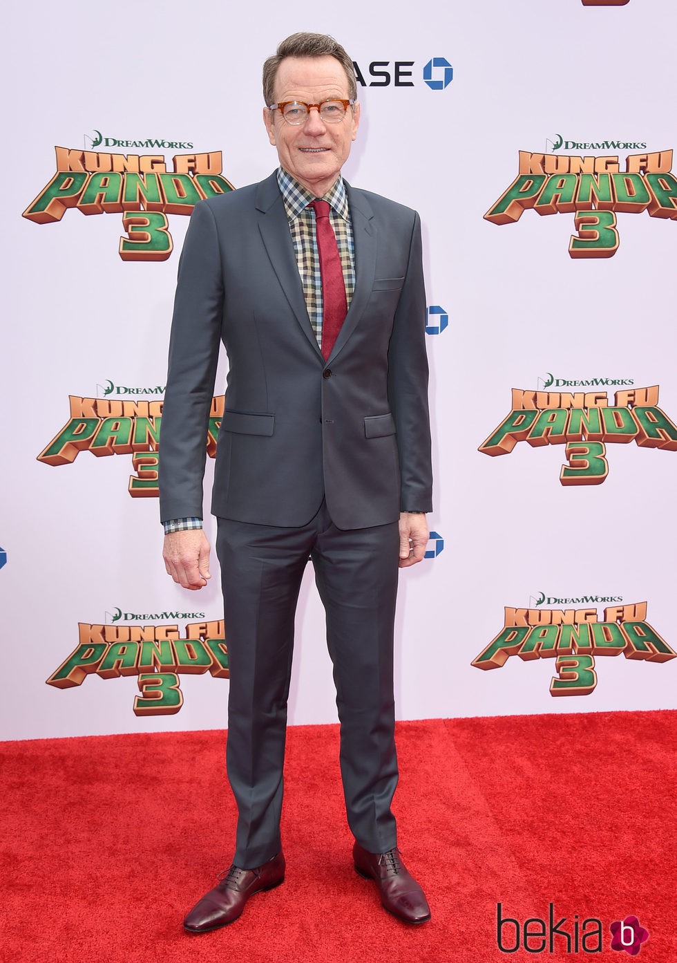 Bryan Cranston en el estreno de 'Kung Fu Panda 3'