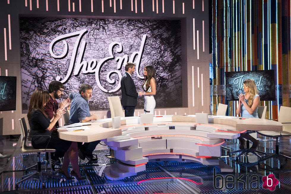 Frank Blanco despidiendo en 'Zapeando' a Cristina Pedroche