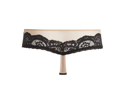 Tanga en tonalidad nude de la nueva colección ONE LOVE para San Valentín 2016 de Yamamay