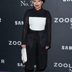 Raven Simoné en el estreno de 'Zoolander 2' en Nueva York
