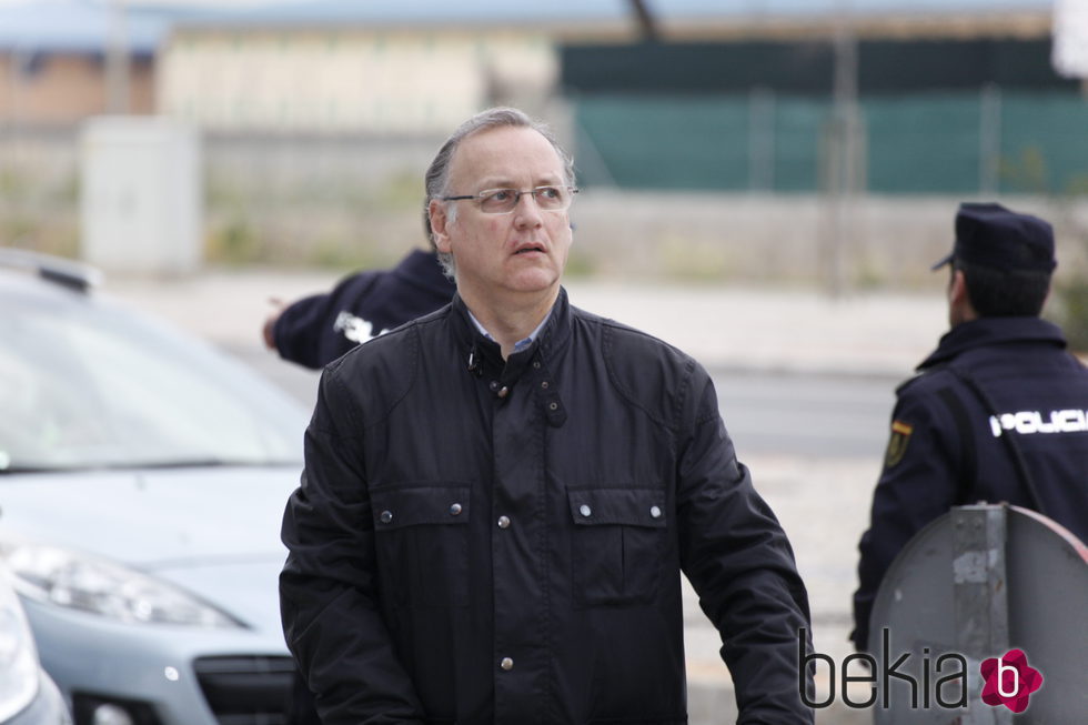 Marco Antonio Tejeiro en la octava sesión del Caso Nóos