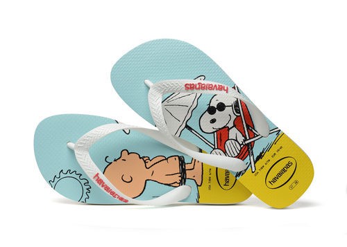 Chanclas con Charlie Brown y Snoopy de Havaianas