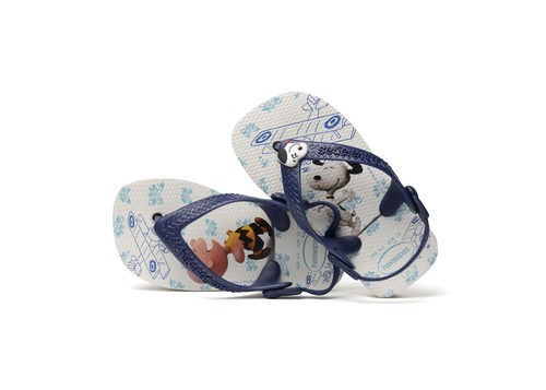 Chanclas para niño con Charlie Borwn y Snoopy de Havaianas