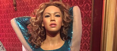 Figura de cera de Beyoncé en el Museo de cera de Madrid