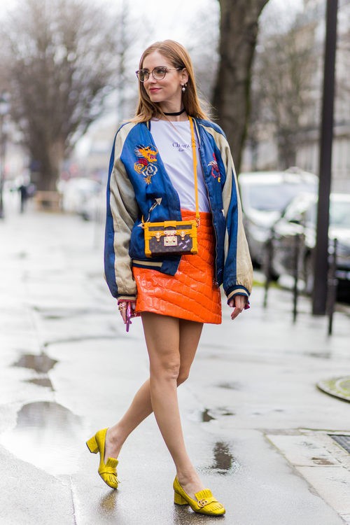 Street style de Chiara Ferragni durante la Semana de la Moda de Paris 2016