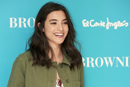 Rocío Crusset en la presentación de Brownie en el Corte Inglés de Madrid