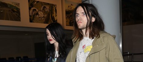 Frances Bean Cobain y Isaías Silva en una de sus últimas apariciones juntos
