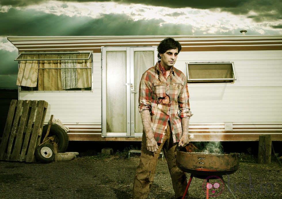 Fran Rivera se transforma en un zombie de 'The walking dead'