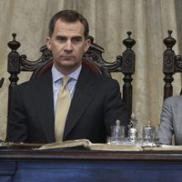 Los Reyes Felipe y Letizia en la Universidad de Salamanca
