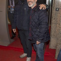 Ricky Castellanos y Javier Gutiérrez en el partido de Champions entre el Atlético de Madrid y el Barça