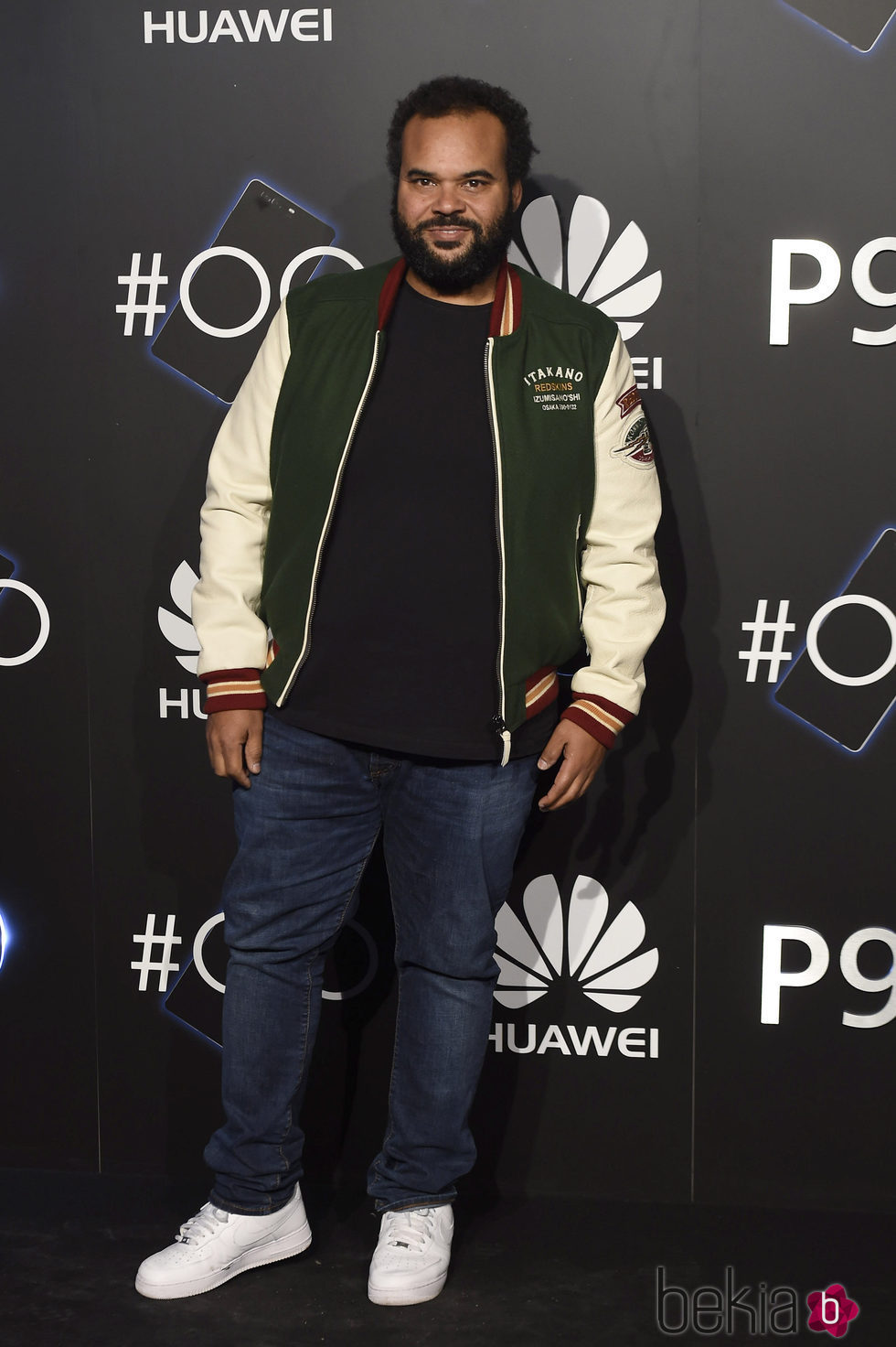 Carlos Jean en una fiesta organizada por una empresa de tecnología móvil