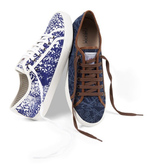 zapatos de tela de la colección Geox for Valemour 2016.