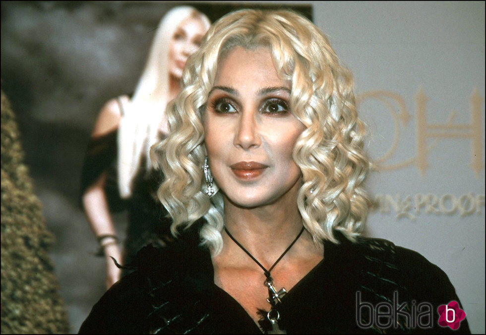 Cher en la presentación de 'Living proof' en Madrid