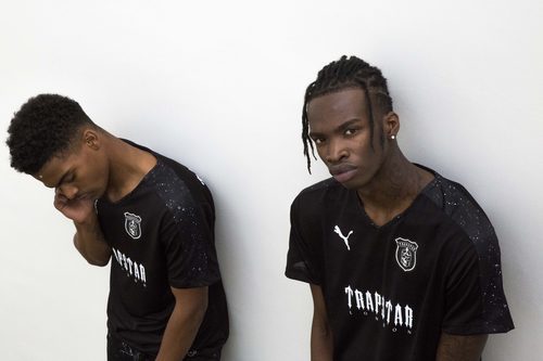 Campaña de la nueva colaboración entre Puma y Trapstar