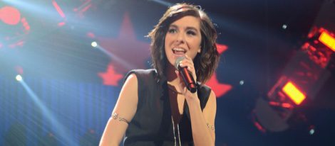 Christina Grimmie en los premios  iHeart Music en 2015 en las Vegas