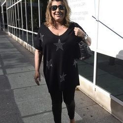 Terelu Campos en la Clínica de la Luz tras la operación de su madre María Teresa