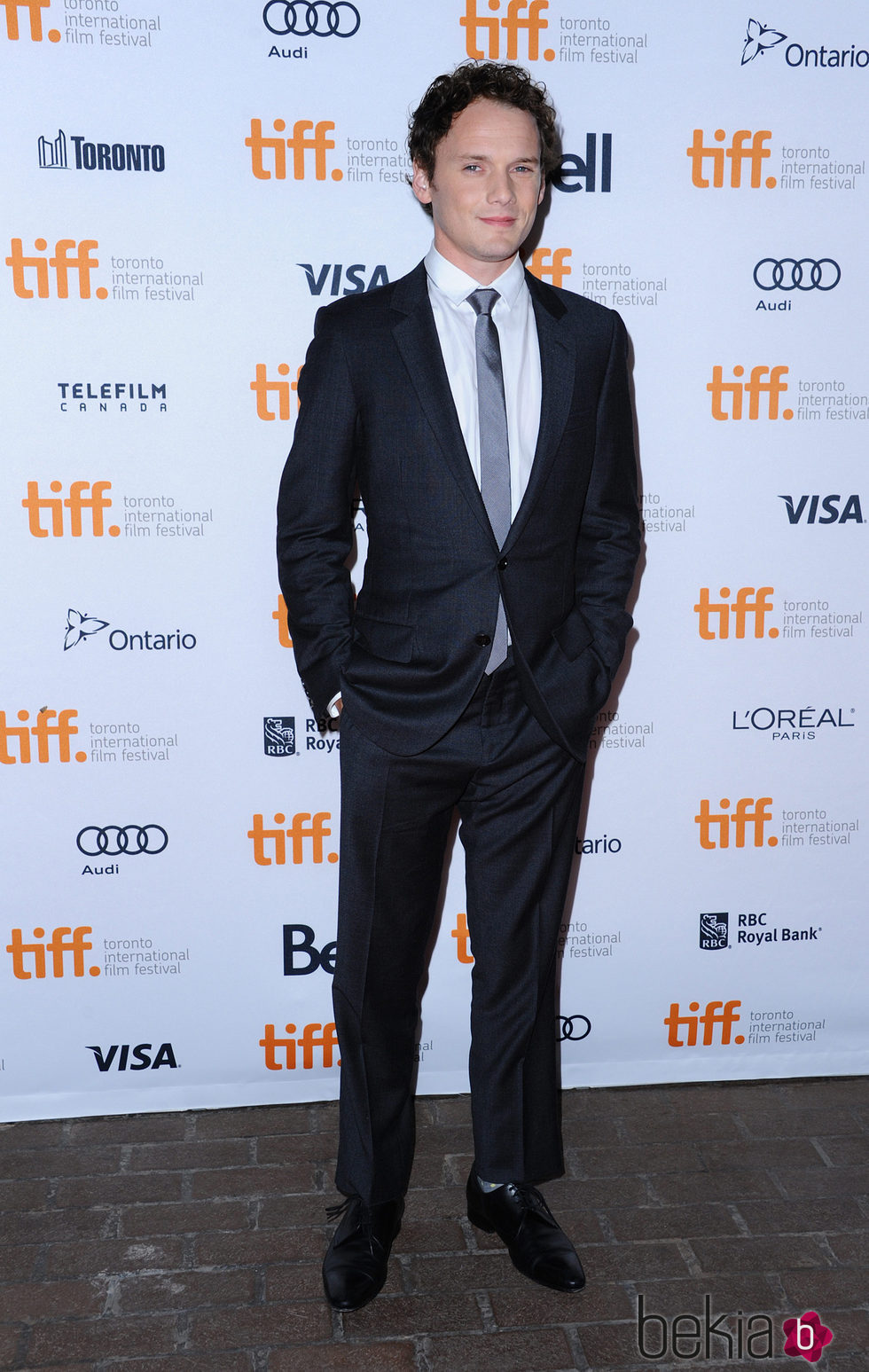 Anton Yelchin en el estreno de 'Sólo los amantes sobreviven' en el Festival Internacional de Toronto en 2013
