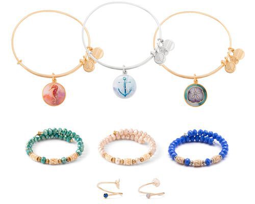 Complementos de la nueva colección 'Verano bajo el mar' de la marca 'Alex and Ani' 2016
