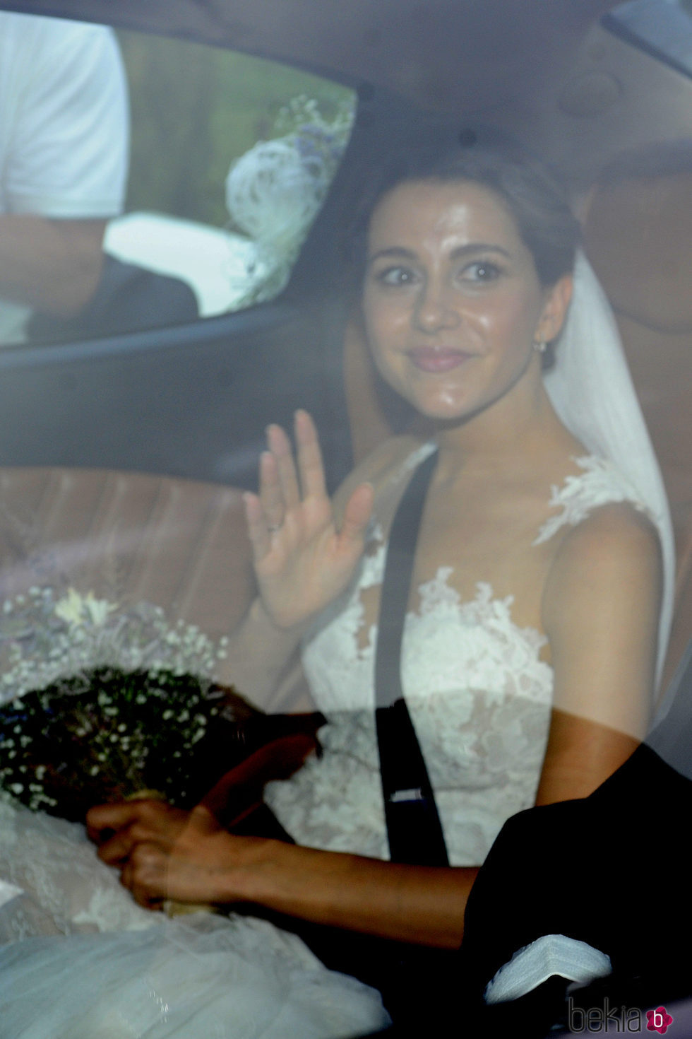 Inés Arrimadas en su boda con Xavier Cima en Jerez de la Frontera