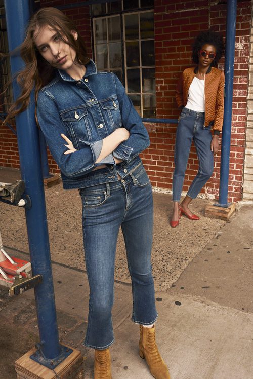 Total look denim de Mango otoño/invierno 2016/2017