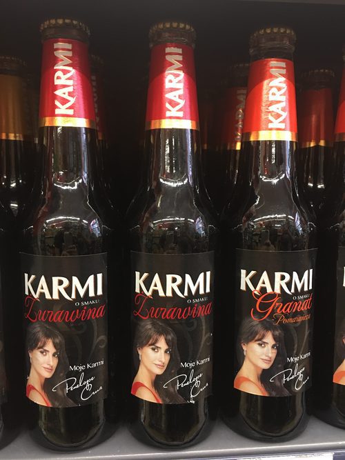 Penélope Cruz, imagen de la cerveza polaca Karmi
