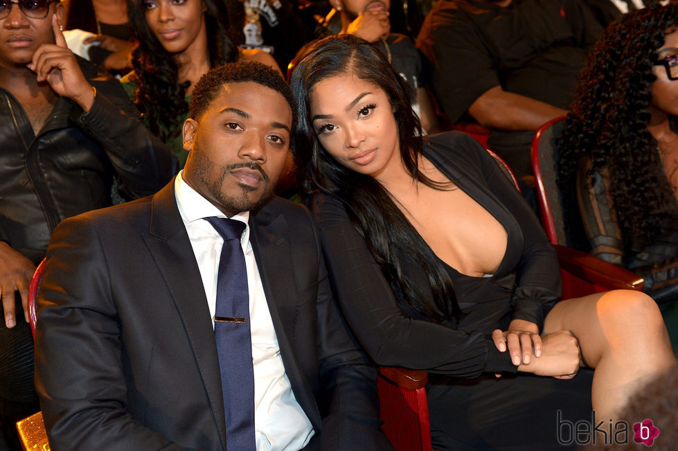 Ray J y Princess Love en los premios BET Hip Hop