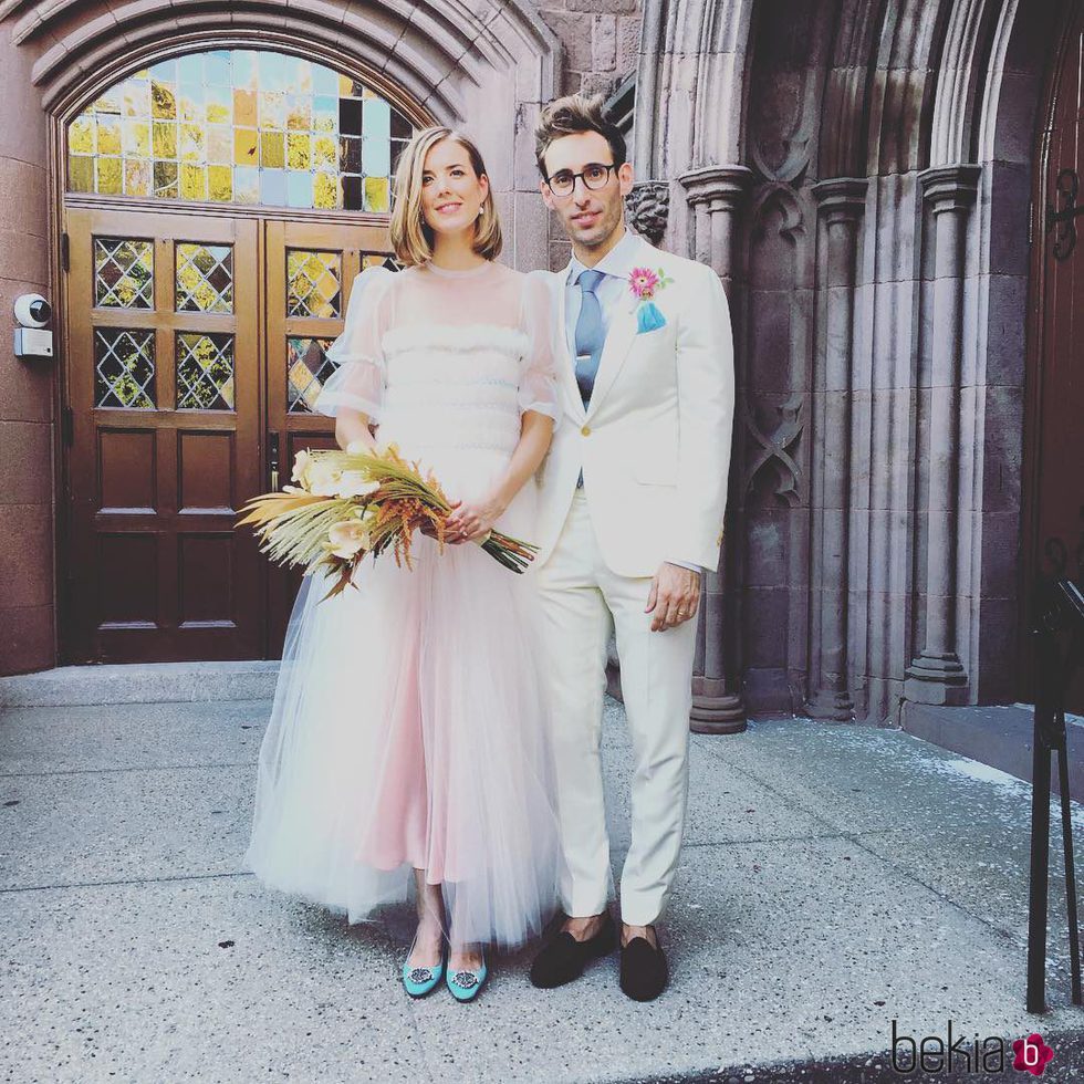 Agyness Deyn y Joel McAndrew se casan