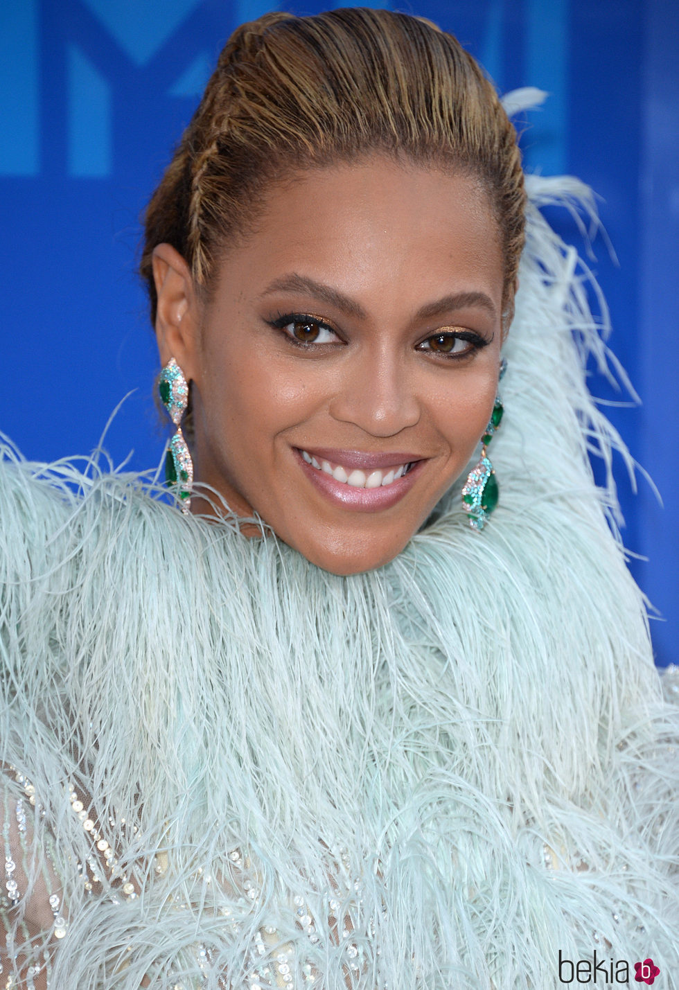 Beyonce, en un retrato de cerca en los VMAs 2016
