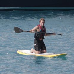 Jon Bon Jovi practicando Paddle Surf