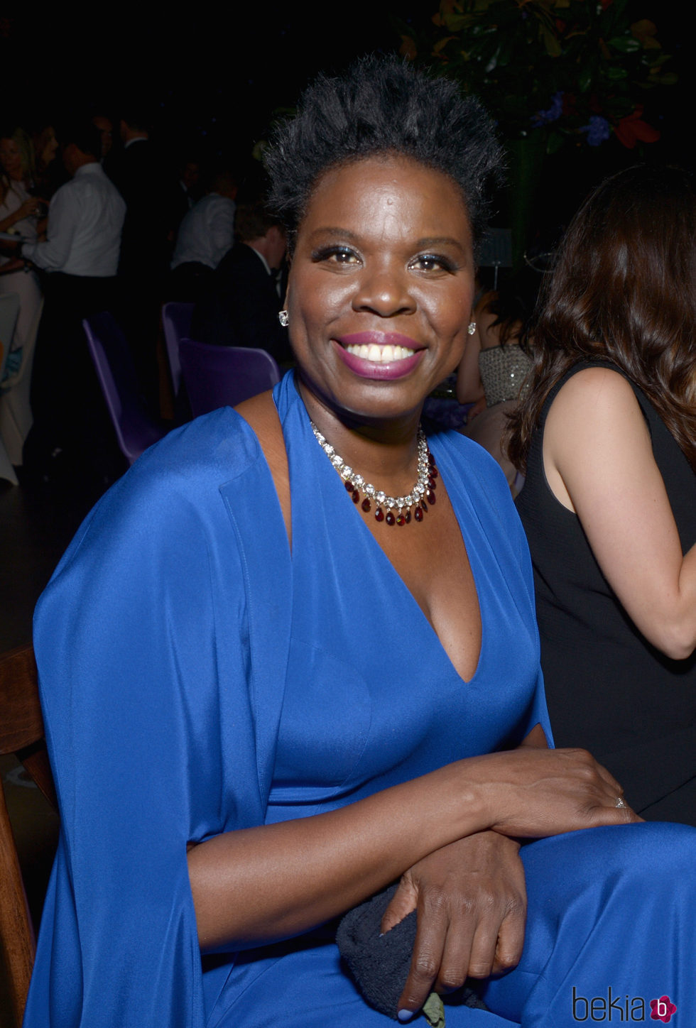 Leslie Jones en la celebración de los Premios Emmy 2016