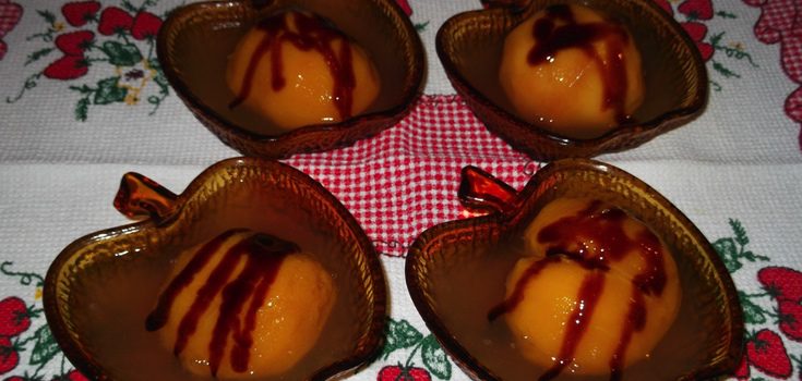 Puedes presentar los melocotones <a href=