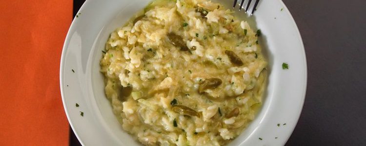 Es fundamental servir el risotto recién hecho