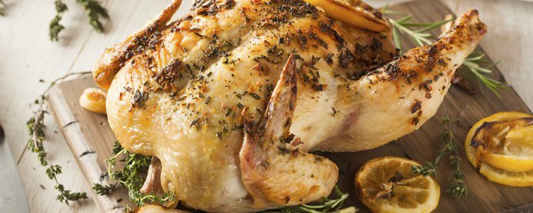 Triunfa preparando una jugosa pularda al horno