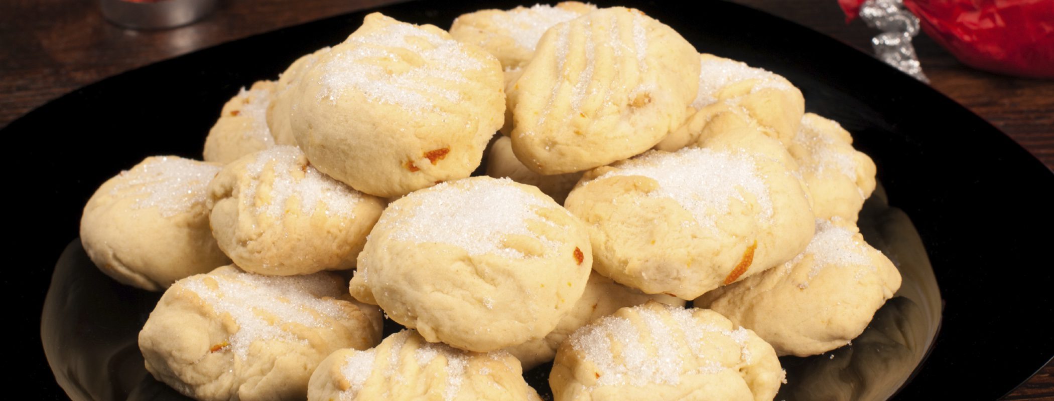 Postres de Navidad: Polvorones de canela