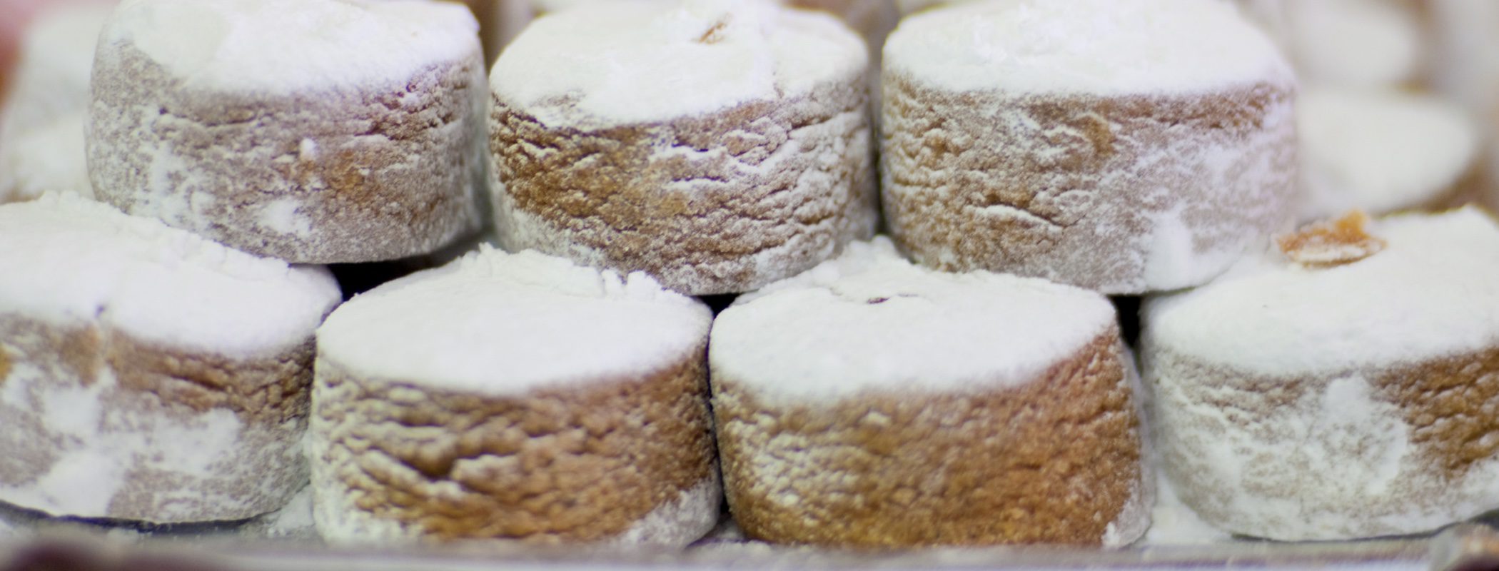 Receta de polvorón de Navidad