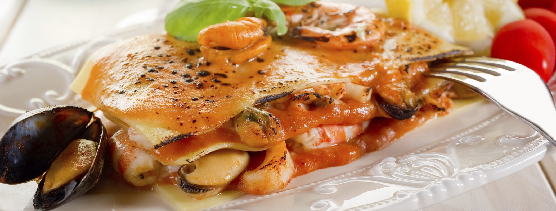 Pescado de Navidad: Lasaña de marisco