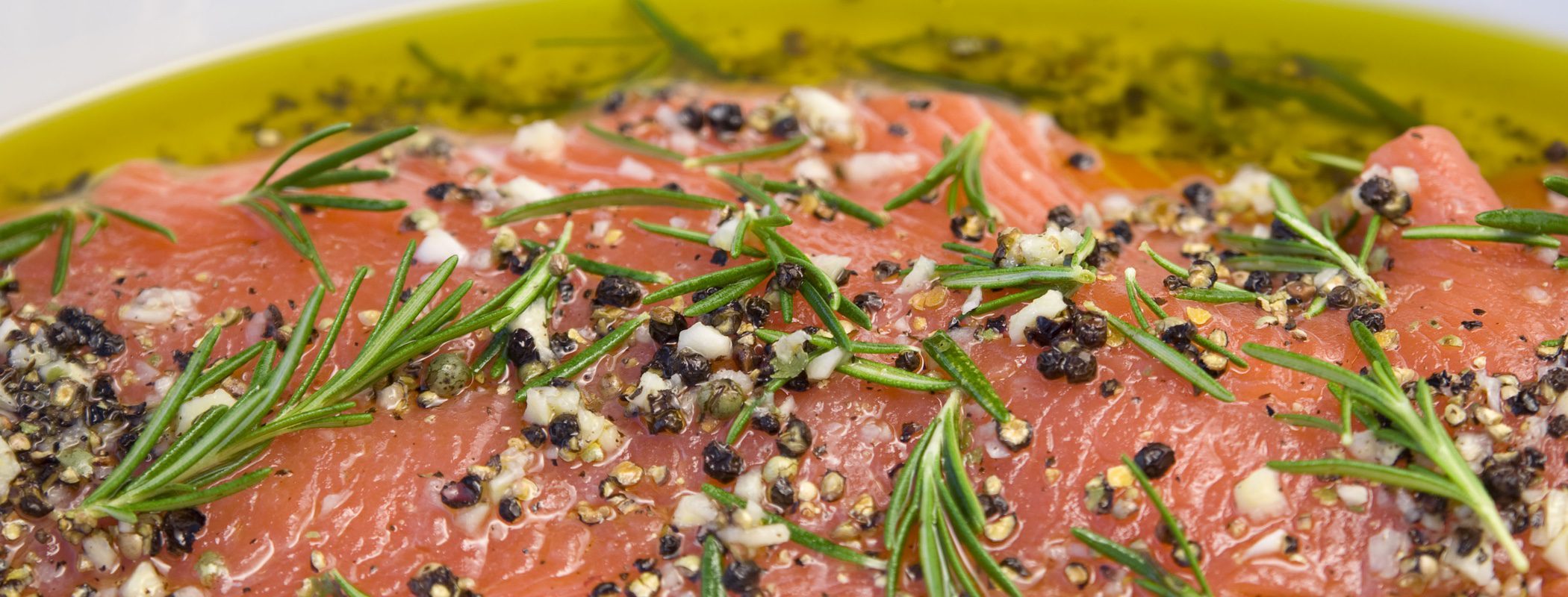 Entrantes de Navidad: Salmón marinado con cítricos