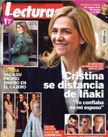 Lecturas publica el distanciamiento de la Infanta Cristina e Iñaki Urdangarín