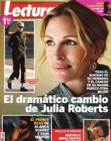 El dramático cambio de Julia Roberts en Lecturas