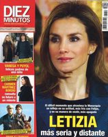 Diez Minutos destaca la seriedad de la Princesa Letizia