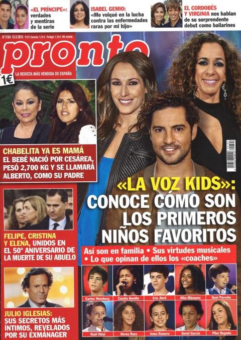 Conoce cómo son los primeros niños favoritos de 'La Voz Kids' en Pronto