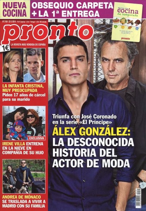 La desconocida historia de Álex González en la revista Pronto