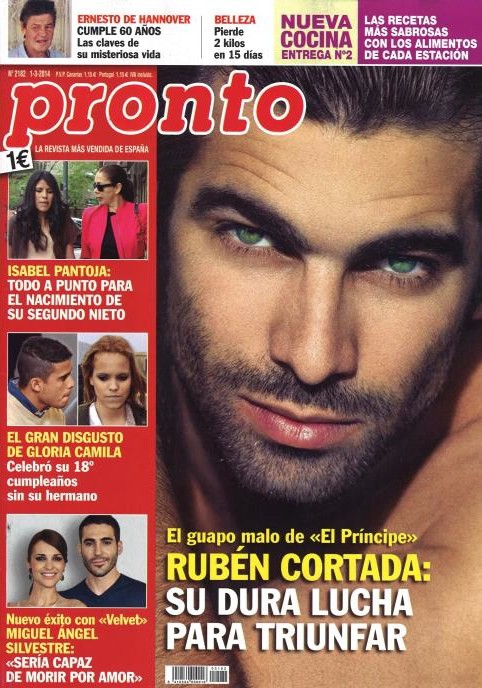 La dura lucha de Rubén Cortada para triunfar en Pronto