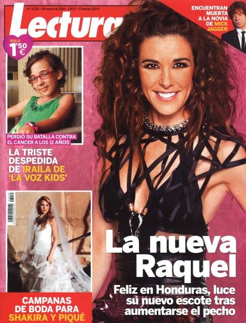 Lecturas presenta a la nueva Raquel Sánchez Silva