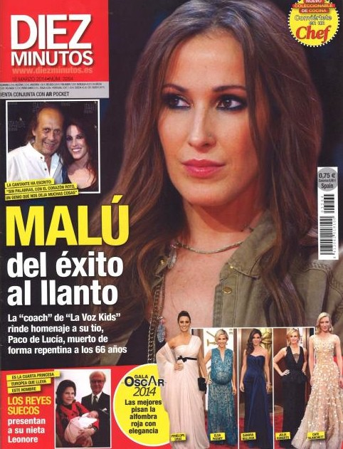 Malú, del éxito del llanto en Diez Minutos