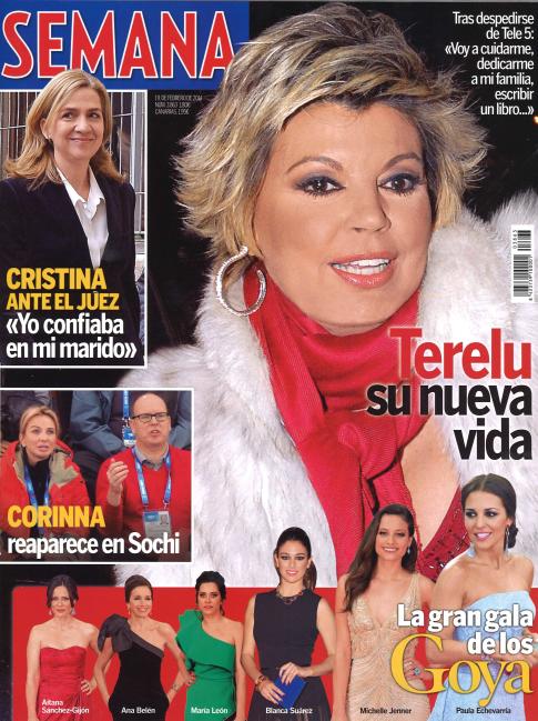 La nueva vida de Terelu Campos en la revista Semana
