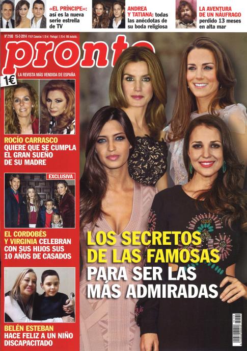 Pronto desvela los secretos de las famosas para ser las más admiradas