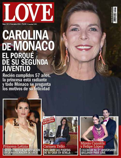 El secreto de la segunda juventud de Carolina de Mónaco en Love