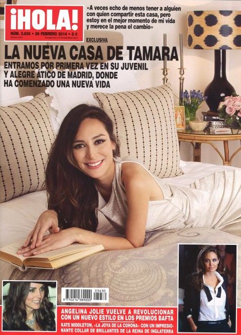 Tamara Falcó muestra su nueva casa en ¡Hola!